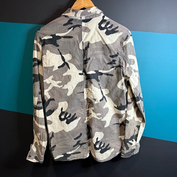 Doe & Rae Brown and Black Button Down Shirt - Picture 4 of 11